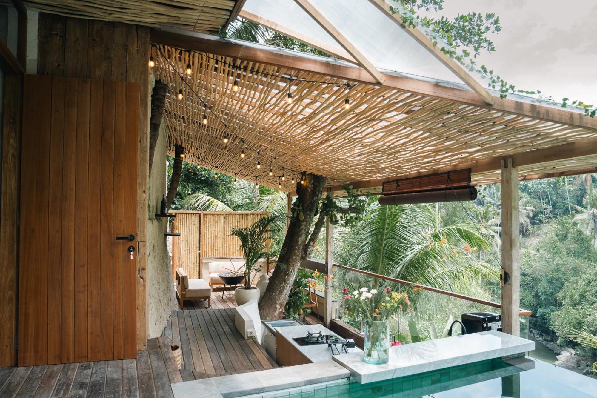 Ubud Riverside Villa Exterior foto