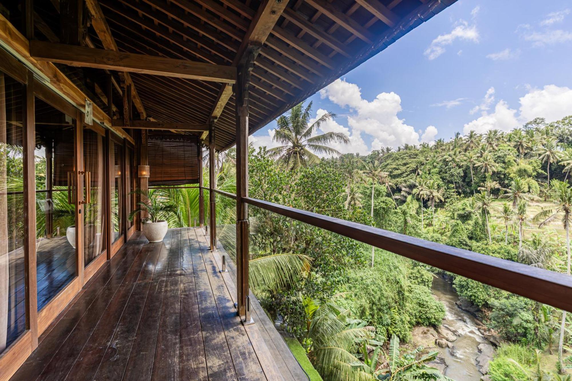 Ubud Riverside Villa Exterior foto