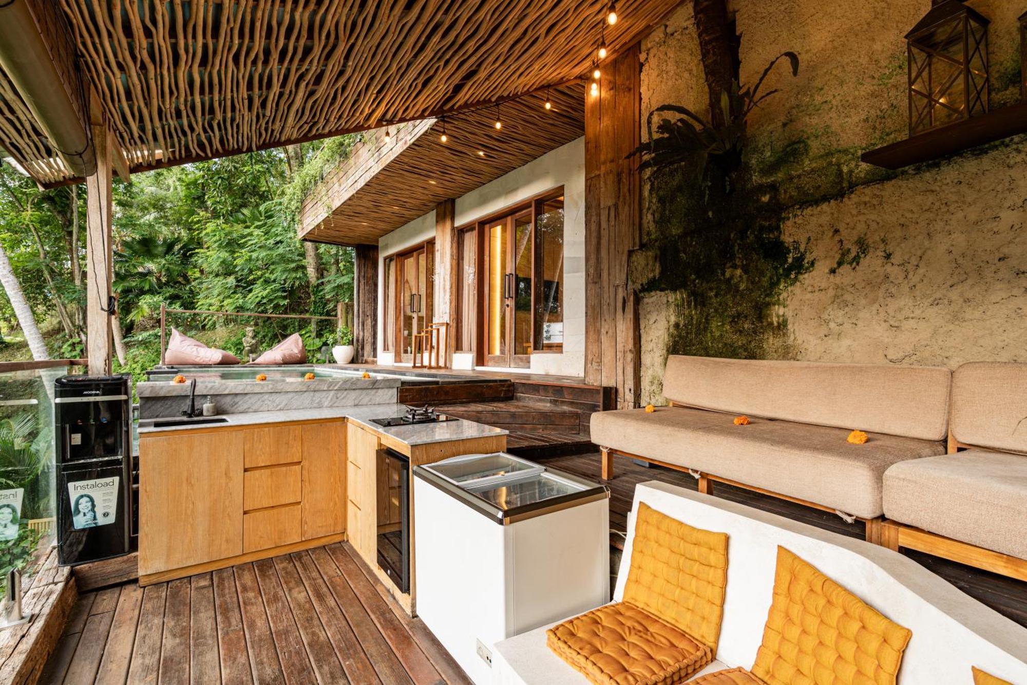Ubud Riverside Villa Exterior foto