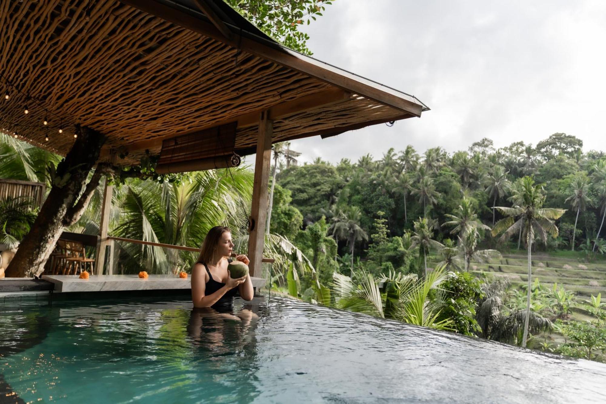 Ubud Riverside Villa Exterior foto